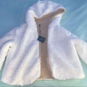 fluffy cropped jacket